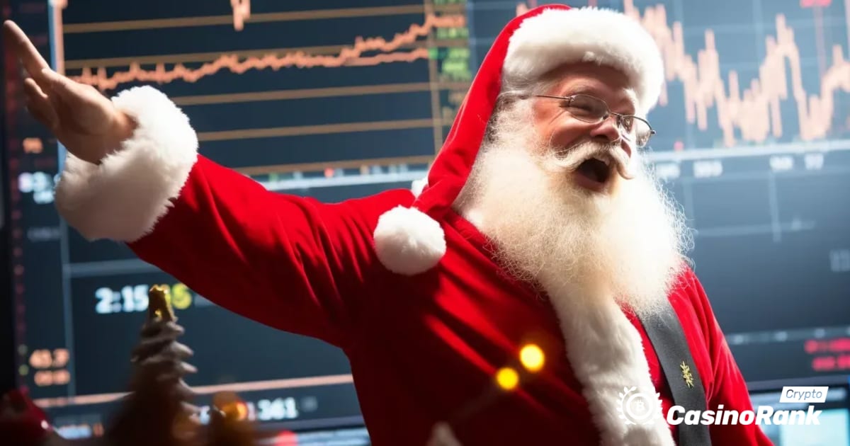 Потенційне зростання цін на біткойн під час акції Санта-Клауса
